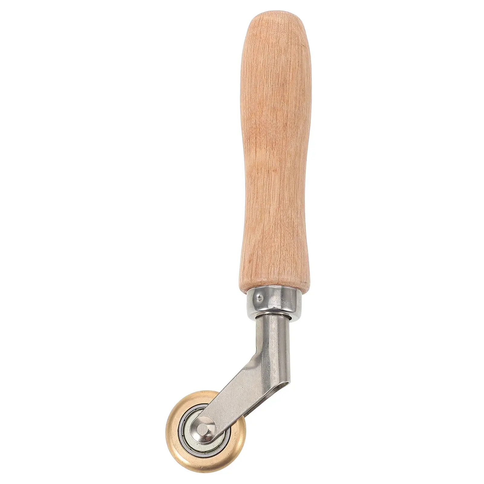 Seam Roller Wooden Handle Sturdy Hand Pressure Roller for Wallpaper Smoothing Welding Tool Wallpaper Seam Rollers