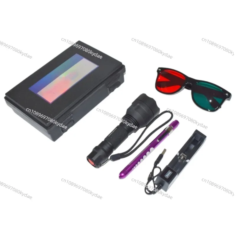 

Офтальмологическая лампа для проверки зрения на 4 точки, 3 уровня яркости, инструмент для диагностики зрительных функций, интегрированный прибор для выявления амблиопии и косоглазия (красный, зеленый)