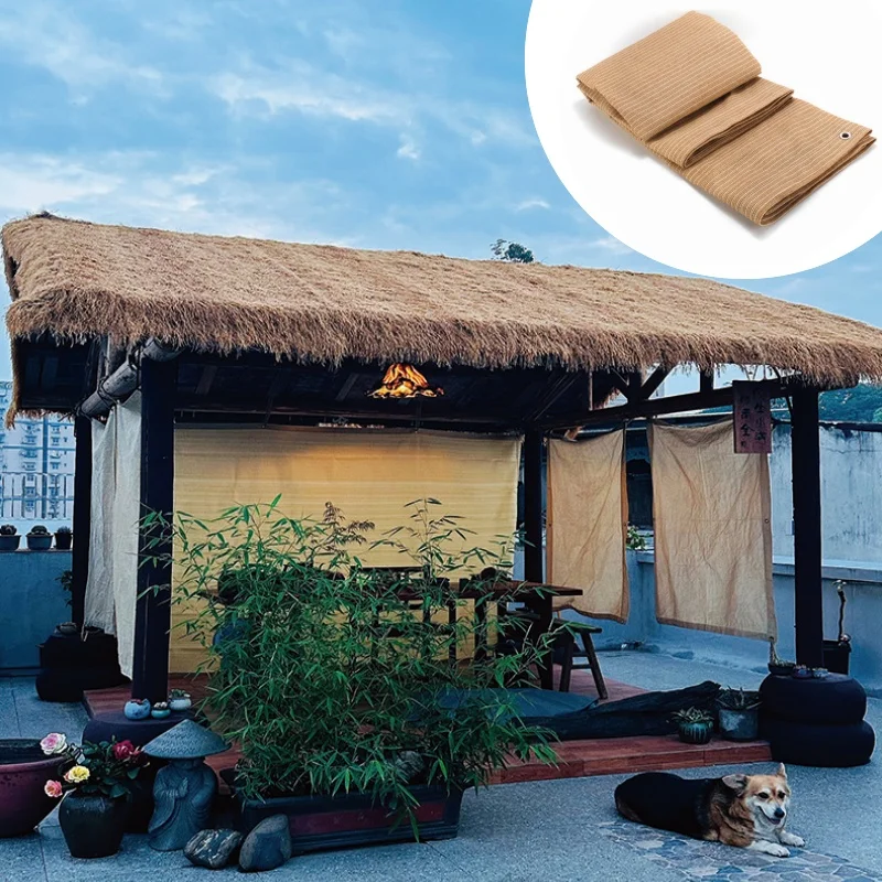 Environmentally Friendly Non-toxic Pet Cage Succulent Seedling Soft Light Protection Beige Sunshade Net