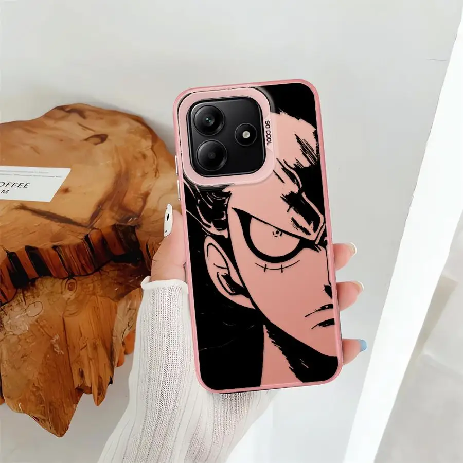 O-n-e P-ie-ce كارتون أنيمي بوي حافظة لهاتف شاومي ريدمي نوت 10s 10Lite 12s 9s 11s 13 12 11 14 Pro Plus غطاء هاتف خلفي #6