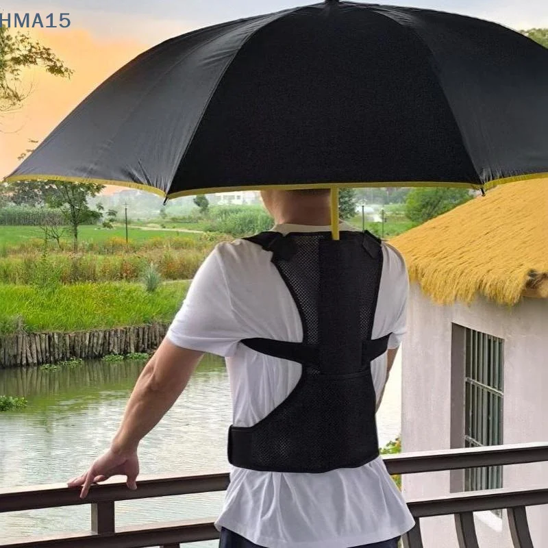 【YA】Hands Free Umbrella Holder Wearable Shoulder Mount Bracket Waterproof for Outdoor Hiking Gardening Travel Sun Rain Cover