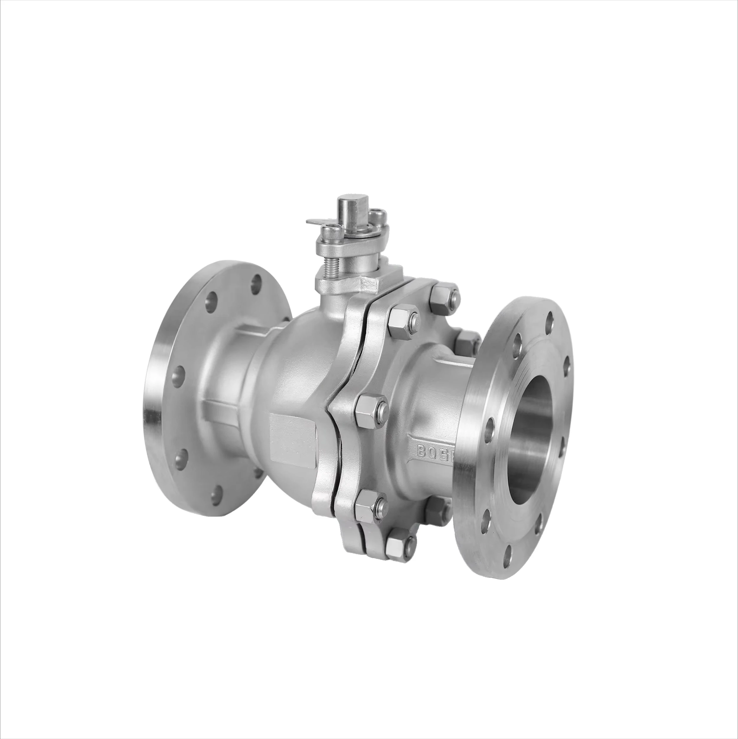 Q41 GB Standard Stainless Steel CF8 CF3 CF8M CF3M 2 Way Floating Type Manual Flanged Ball Valve