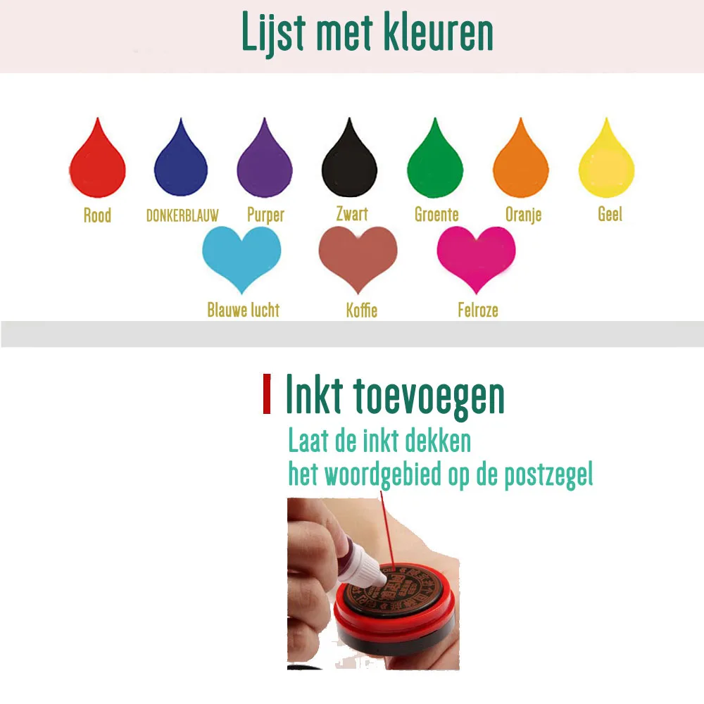 Customized Dutch Stamps Goed gedaan inked Stamps  Encouraging Teacher Stamps Self Inking For Juf