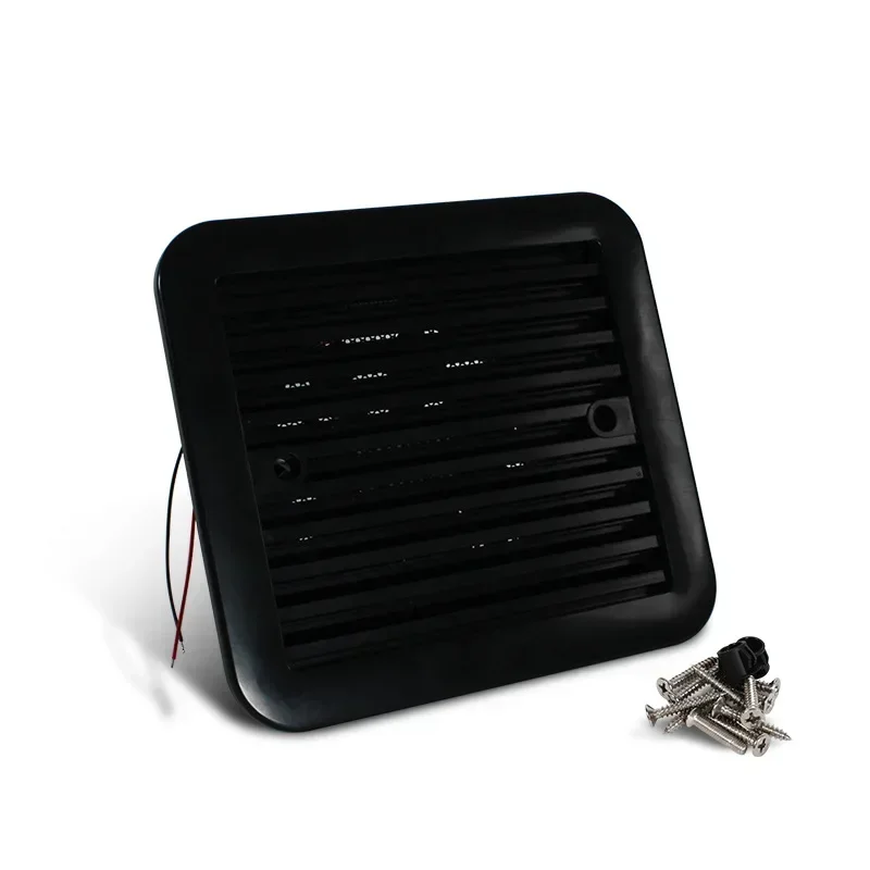 RV modification accessory kit 12V refrigerator inverter side heat dissipation air vent exhaust fan heat dissipation fan