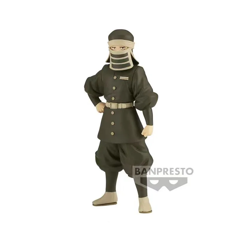 In Stock Bandai Original Banpresto Anime Demon Slayer Sepia Color Ver Goto Action Figure Model Children's Gifts