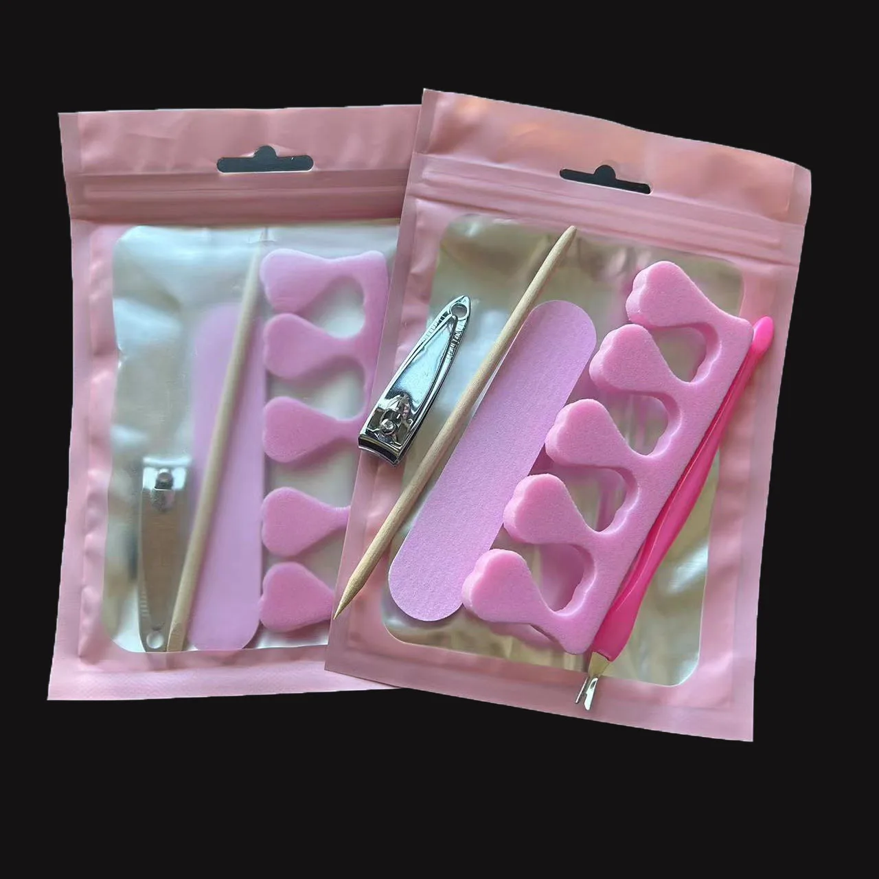 50 pcs manicure set pedicure kit disposable nail kit Nail beauty set