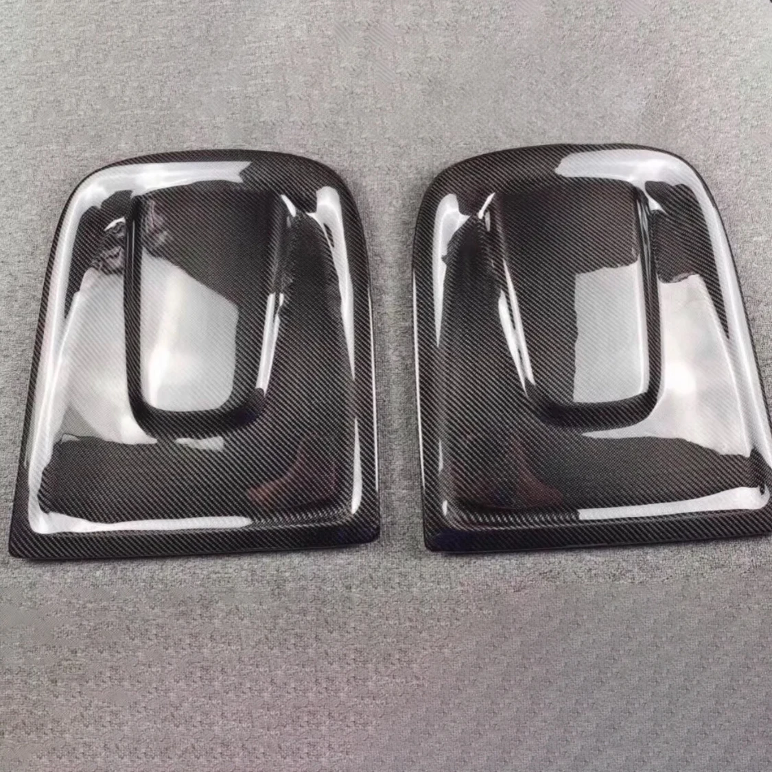 

100% настоящая спинка сиденья из углеродного волокна для Audi A6 A7 A3 A4 S3 S4 RS3 RS4 2019-2021