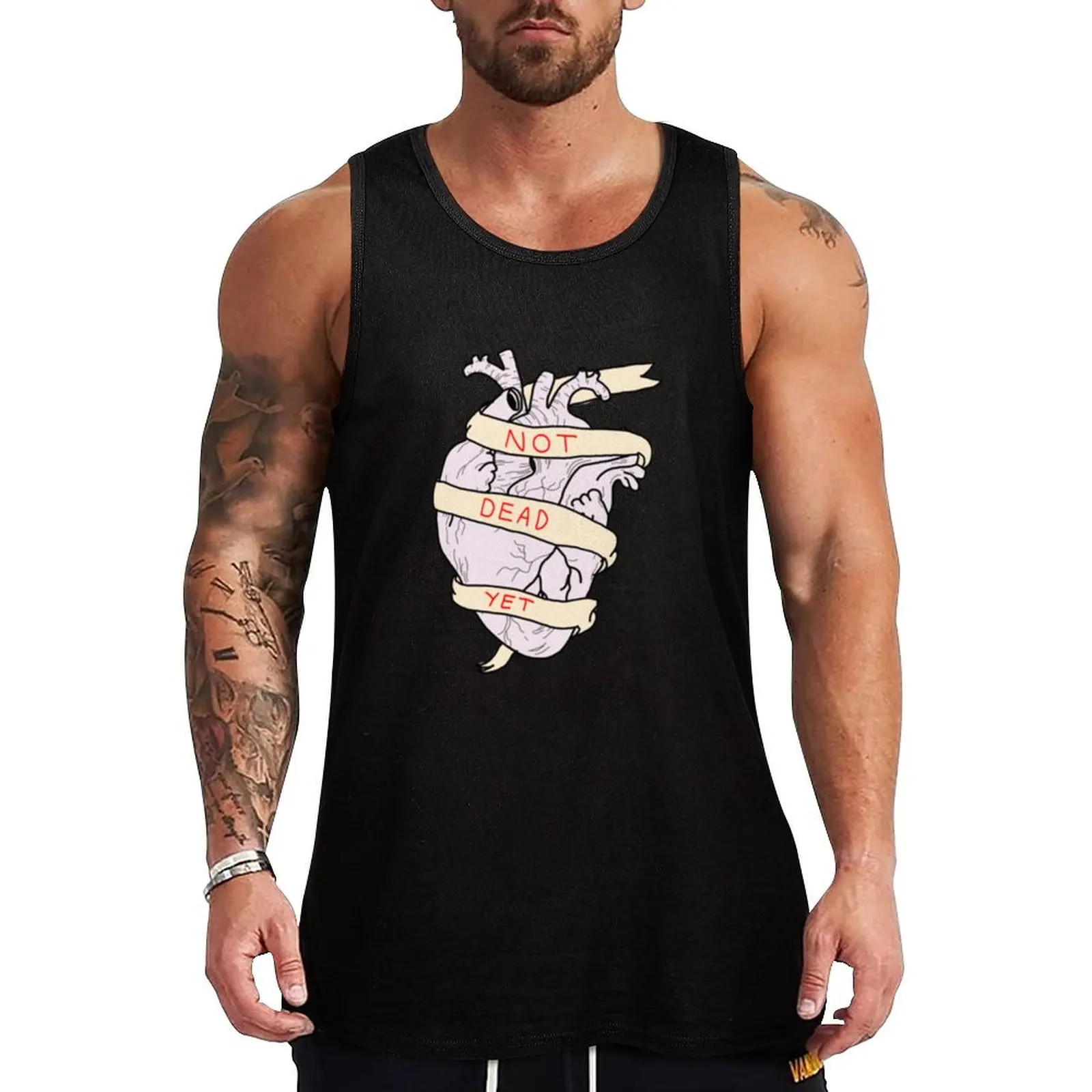 Noch nicht tot Tank Top Men's sleeveless t-shirt Men's sleeveless gym shirts