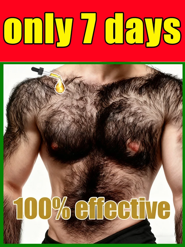 Natural essence to protect your hair, body hair, beard, and chest hair! Gentle and non-irritating.