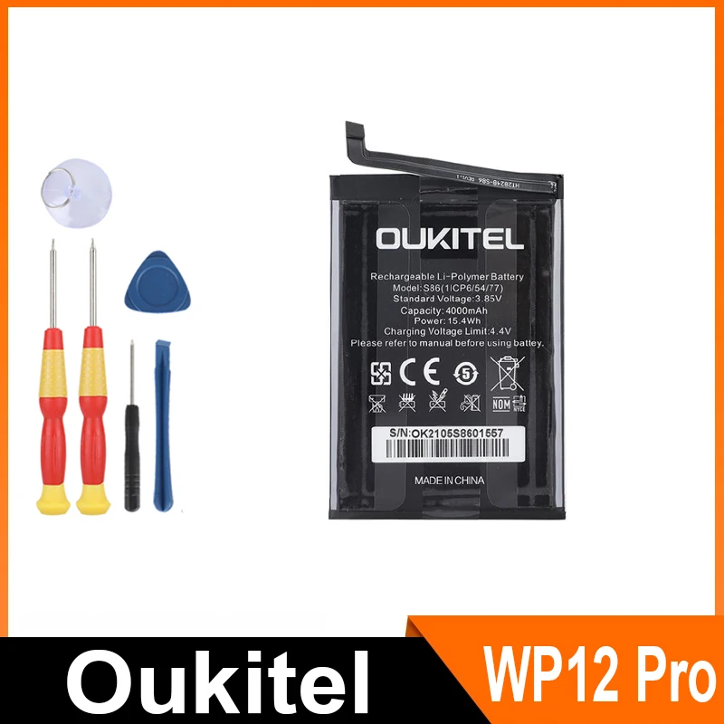 

For Oukitel WP12 WP12 Pro WP13 WP16 WP17 WP18 WP19 WP19 Pro WP20 phone /Battery Mobile Phone Accessoriesle