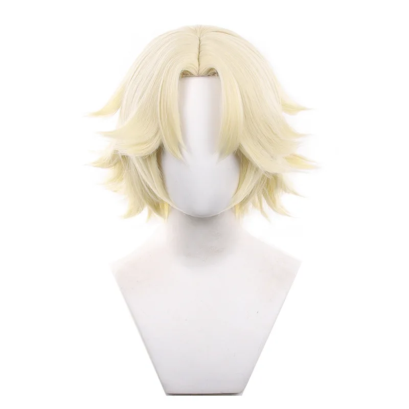 Identität V Prospector Norton Campbell Cosplay Kostüm Perücke Dazzling Lone Wolf Uniform Outfit Schwanz Schal Männer Frauen Party Halloween