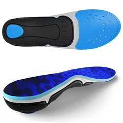 Plantar Fasciitis Pain Relief Men Orthotics Shoes Insole Arch Support Work Boot Inserts Flat Feet Women Heel Spur Absorb Shock