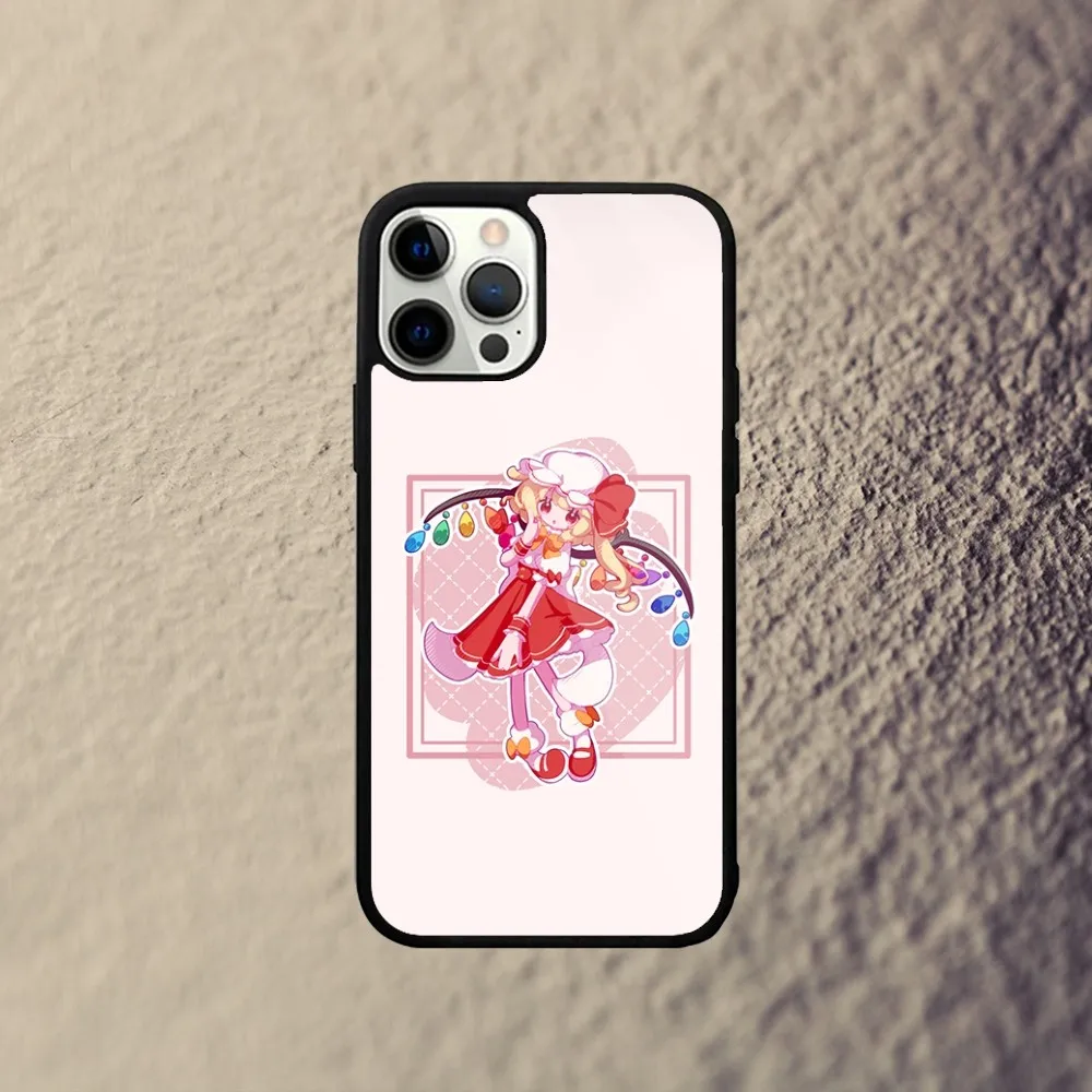 Flandre Scarlet TouHou Phone Case For iPhone 15,14,13,12,11,Plus,Pro,Max Mini Magsafe Magnetic Wireless Charging