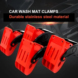 SMVP Car Floor Mat Clips Heavy Duty Carpet Clamp Auto Detailing Floor Mat Clamps Anti-Slip Spring Clamps For Mat Yoga Mat 1/4PCS