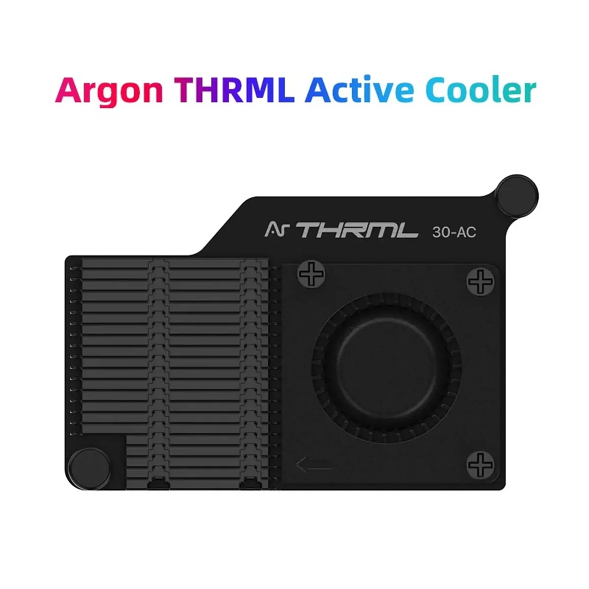 Active Cooler for Raspberry Pi 5 Argon THRML Active Cooling PWM Fan Passive Cooling Aluninum Fins Radiator -