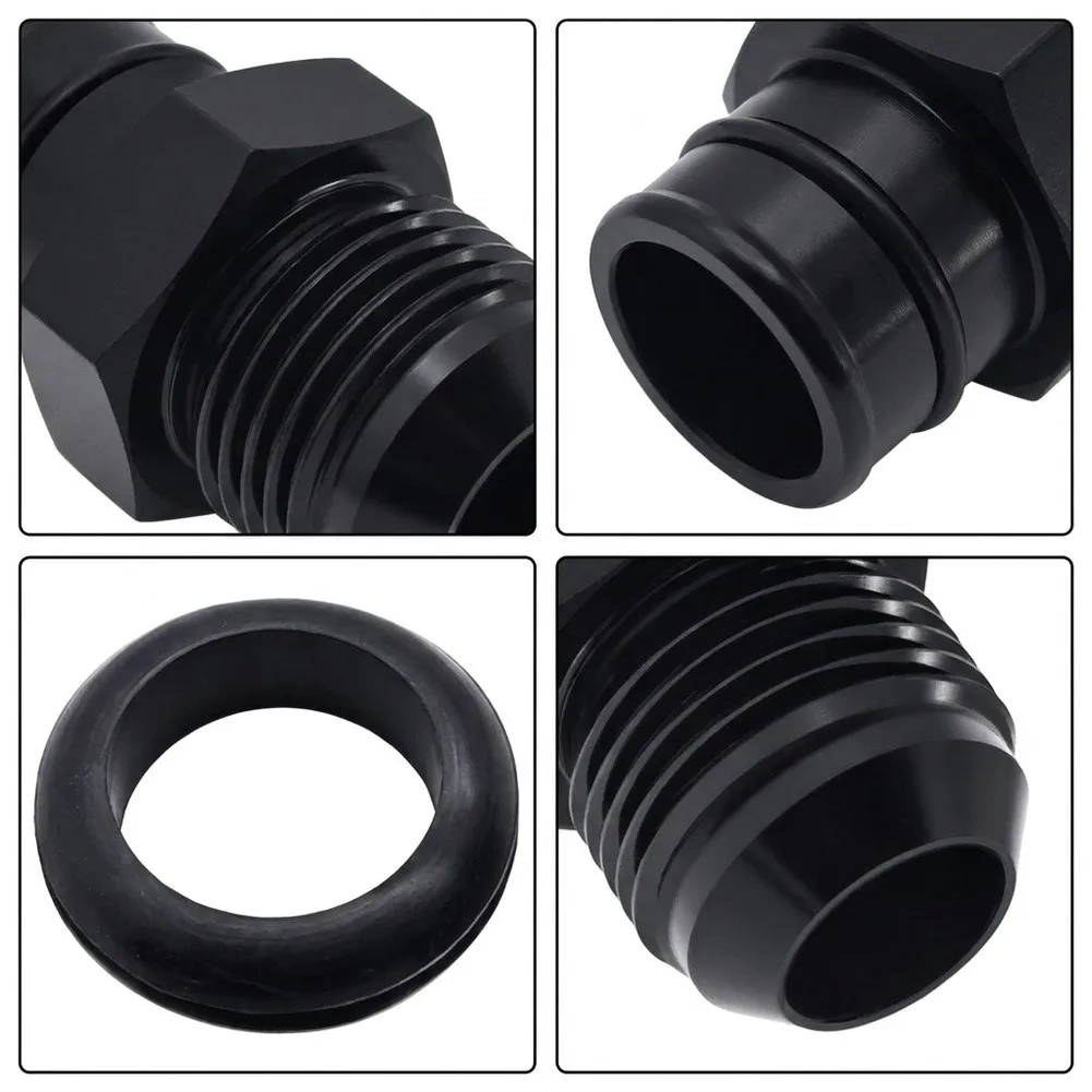 10AN Push In Hose Adapter for 3/4 Inch Tubing Compatible with For LS1 For LS2 For LS3 For LS6 LQ9 Valve Cover Grommet