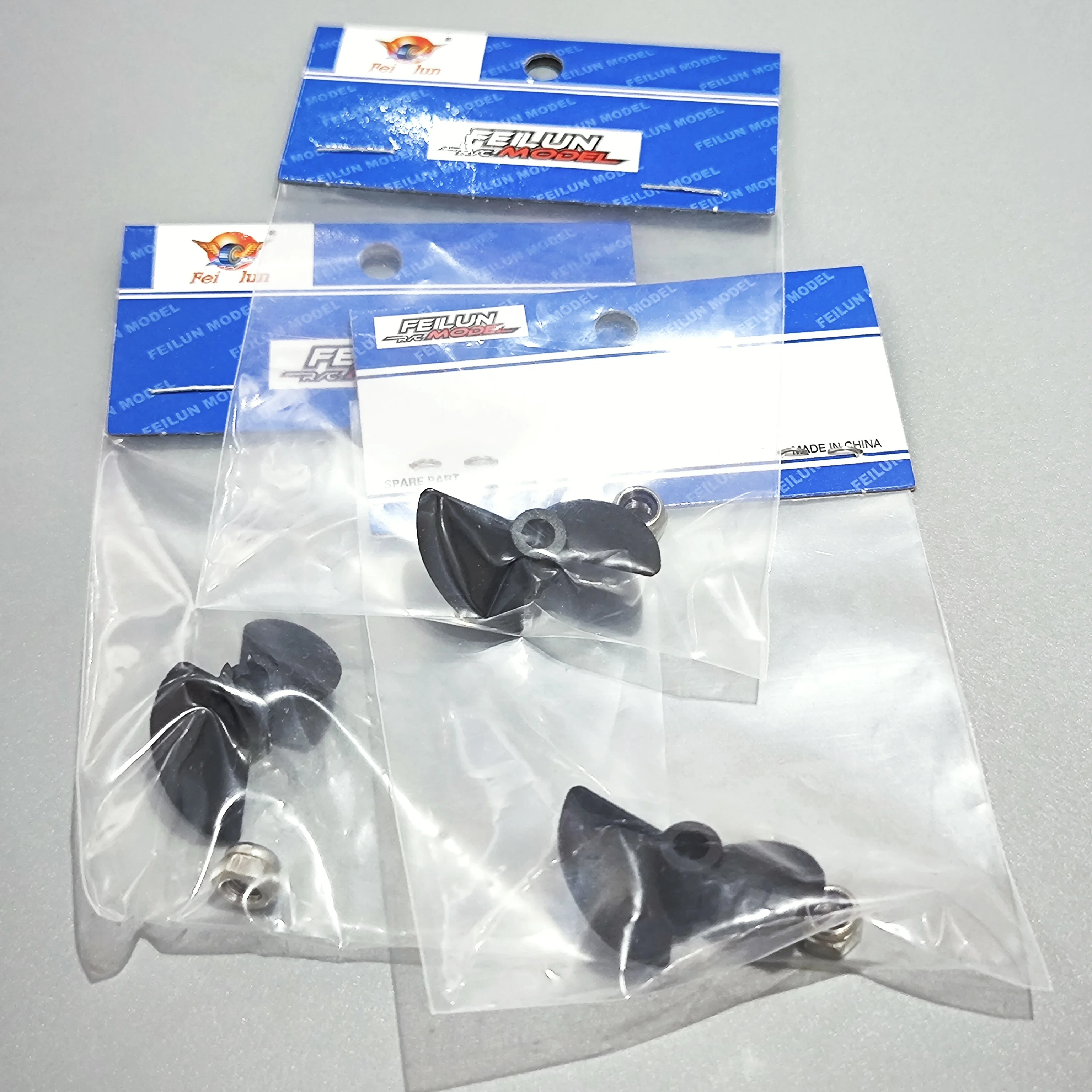 FEILUNR/C MODEL Fei lun FT011 Remote Control Boat Spare Parts Blade Propeller 3 Sets