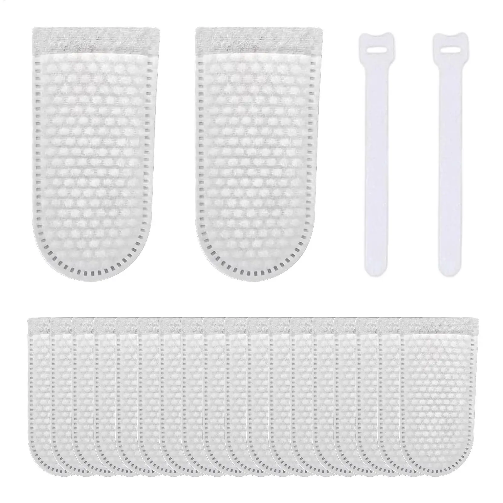 Disposable Faucet Water Filter Cotton Bag Thickened Splash-Proof Design for Removing Sediment Scale Kitchen Bathroom Tools