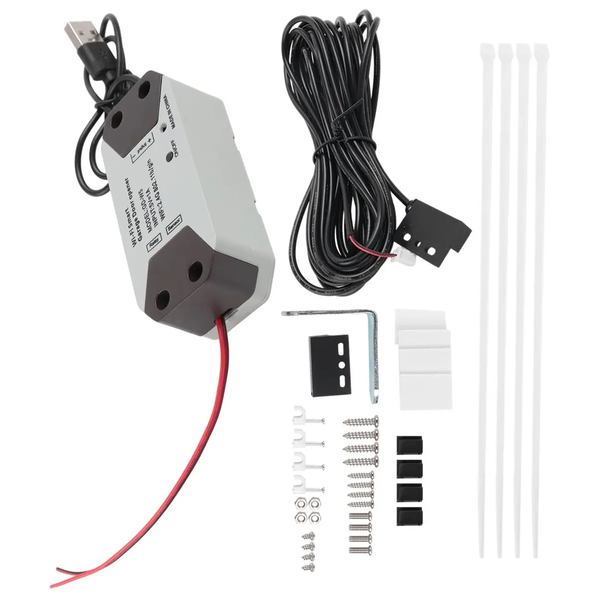 Compatible EWelink WiFi Smart Garage Door Opener Switch Garage Door Controller APP Remote Control No Hub Require
