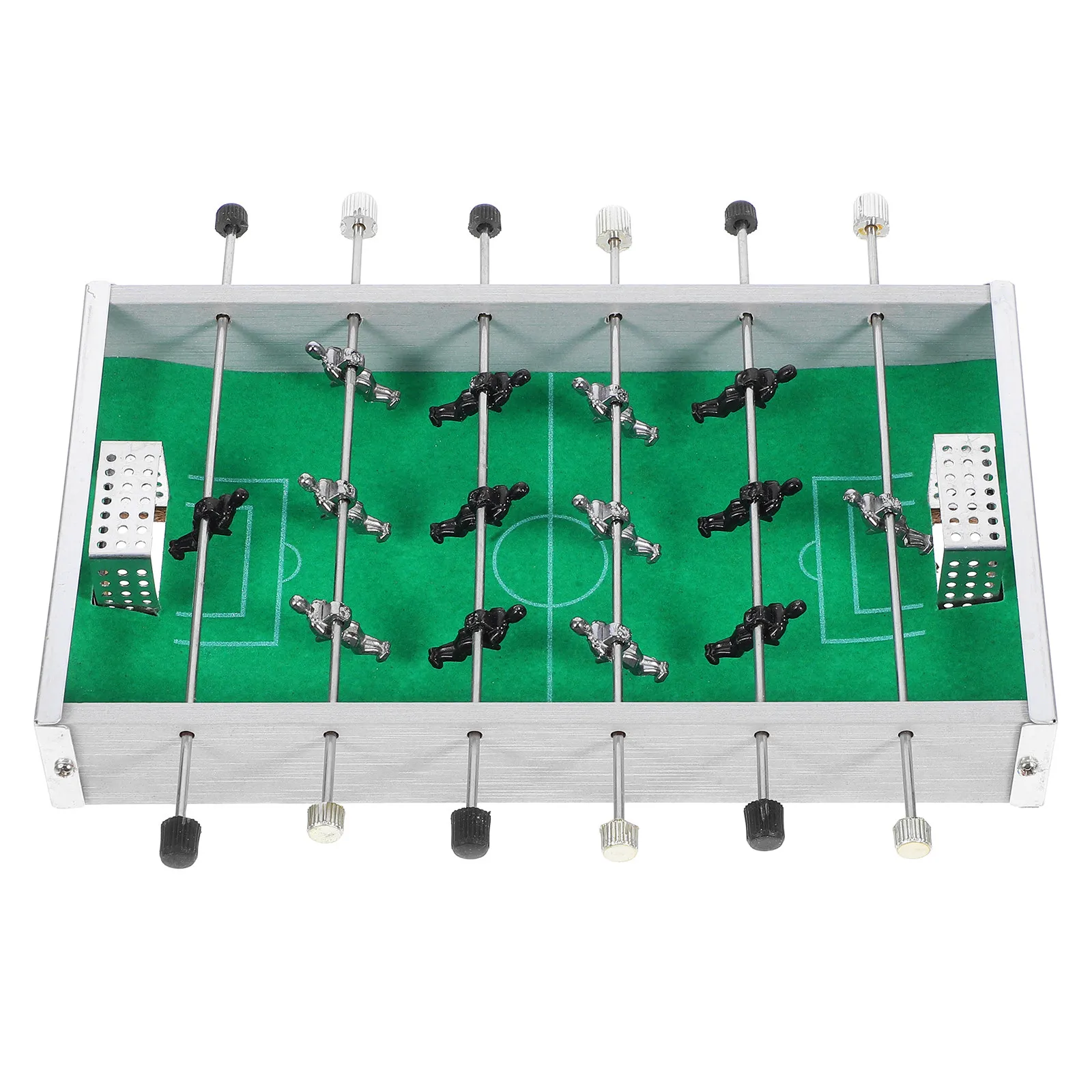 

Mini Table Football Game Compact Portable Tabletop Soccer Foosball for Room Outdoor Interactive Football Table