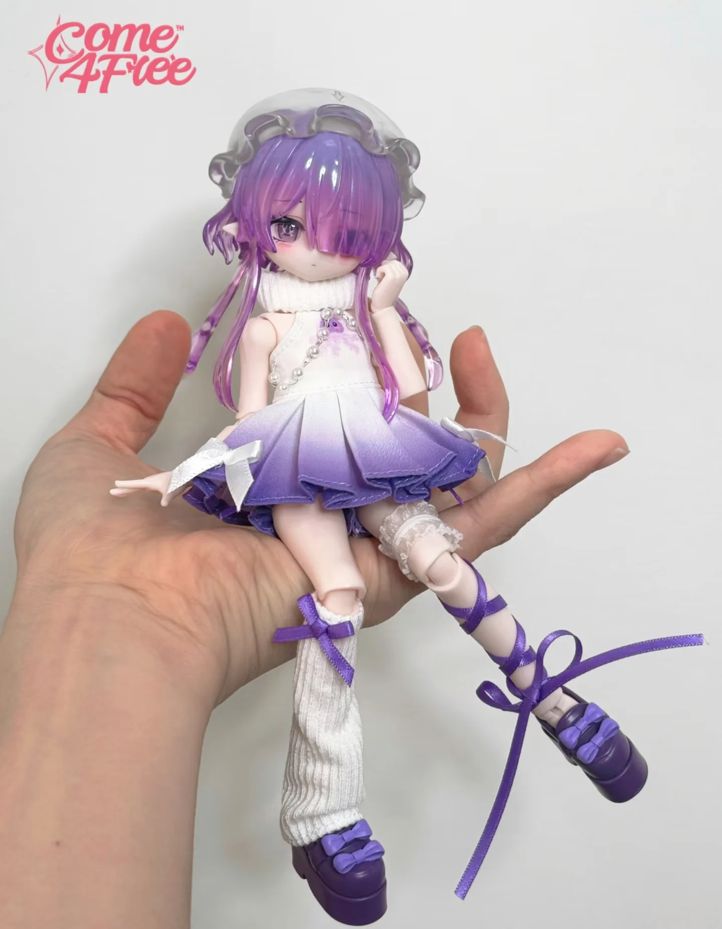Nowa Oryginalna Seria Come4free Ocean Gem 1/8 Elektroniczny Zwierzak Bjd Lalka z Ruchomymi Stawami Lalka do Przebierania Modna Zabawka Blind Box Ozdoba