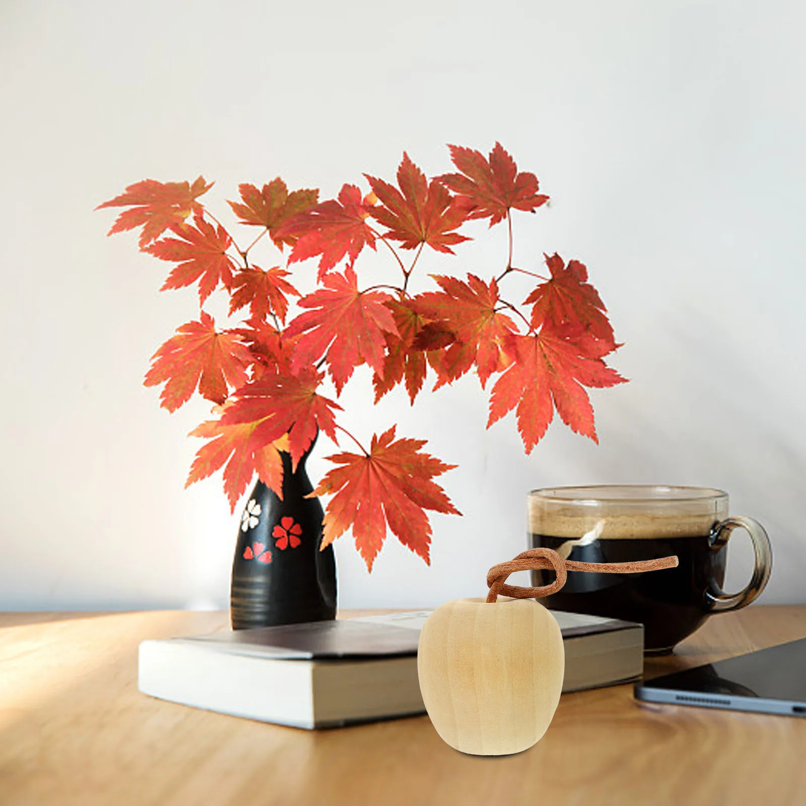 

4pcs Unfinished Wooden Crafts Diy Fruit Ornaments For Adults Painting Projects Decorative Wood Blanks Craft