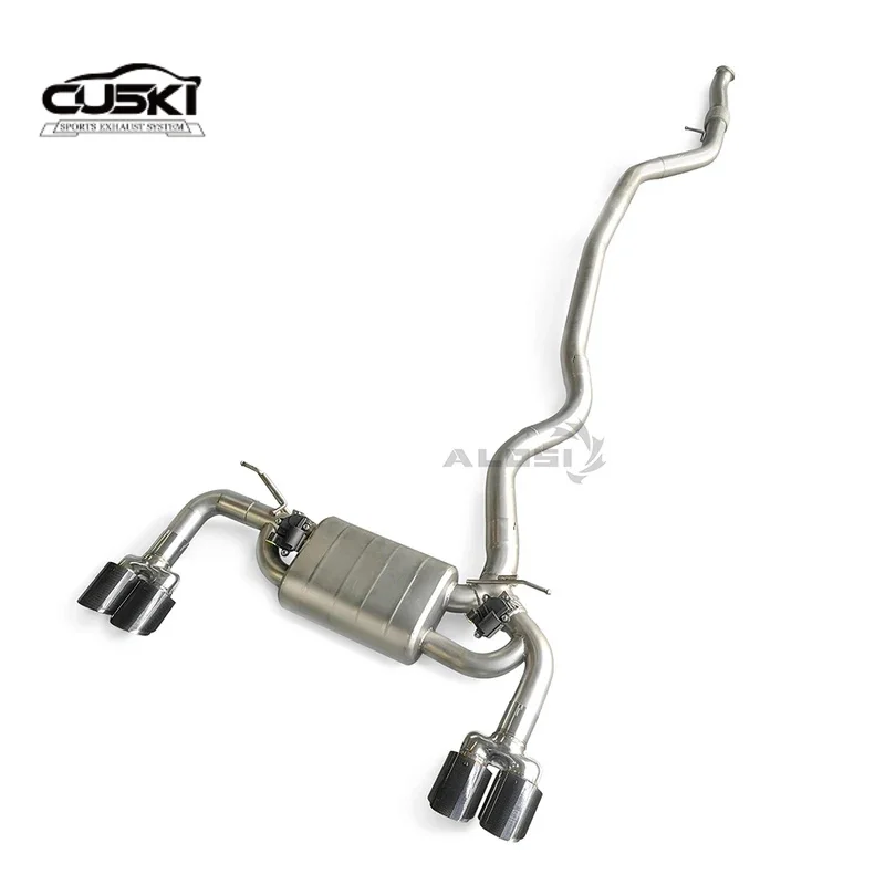 

Высокопроизводительная нержавеющая сталь 304 с задней выхлопной трубой клапана Cat подходит для BMW 440I F32 F33 F36 3.0t B58 2016-2020