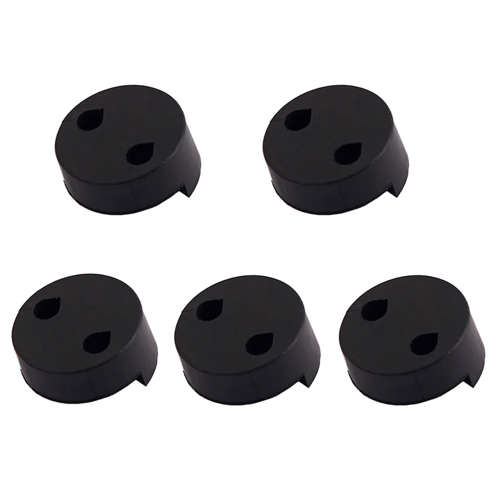 

5 Pcs Silencer Rubber Noise Reducer Accessories for Accessories Practice Violin Practice Mute Violin Mute Fittings
