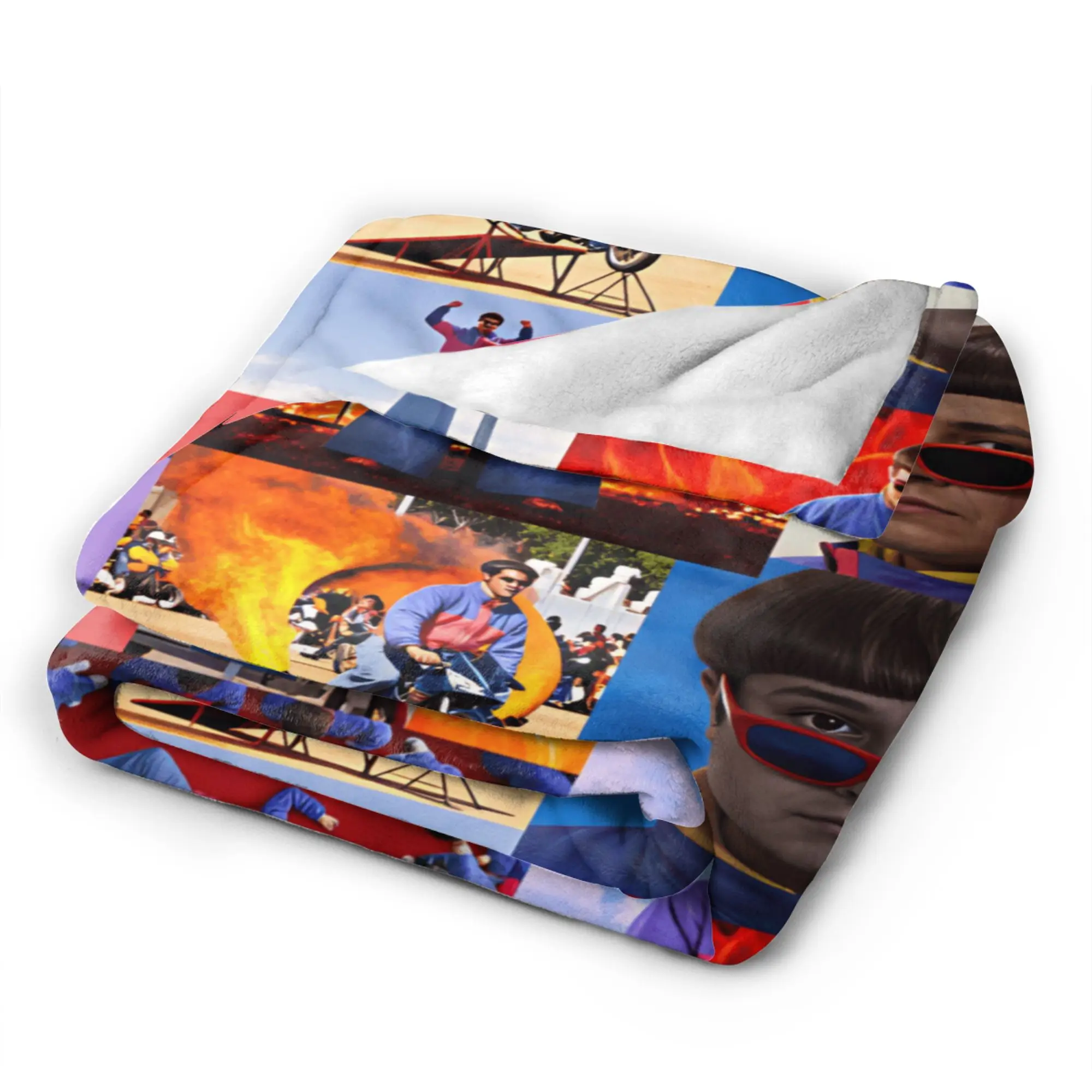 Singer Oliver Tree Soft Comfy Blankets For Chair Sofa Bed  Graphic Throw Blanket Winter Plane Travel Flannel Bedspread