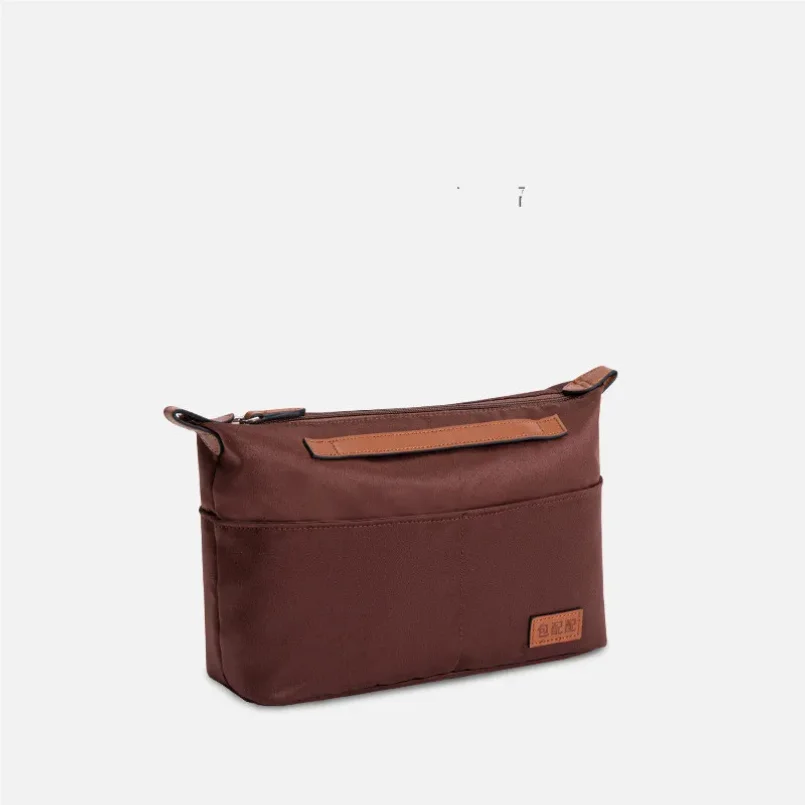 Batom toner inserção de náilon organizador saco para longchamp le plateau saco bolsas luxo viagem bolsa interna portátil sacos maquiagem