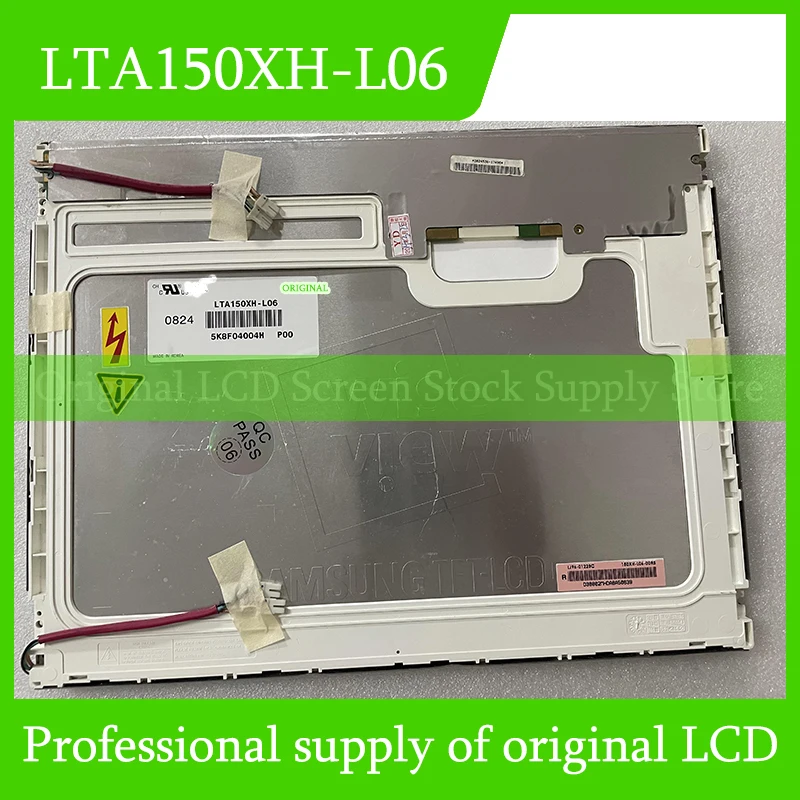 LTA150XH-L06หน้าจอ LCD ขนาด15.0นิ้วส่งเร็วที่ผ่านการทดสอบแล้ว