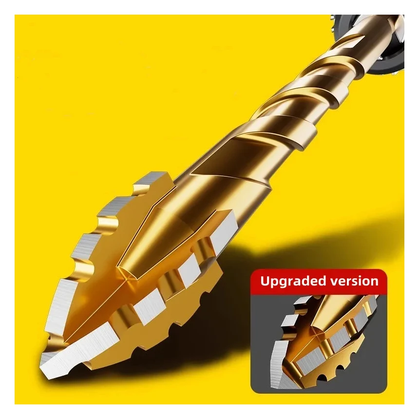 

Модернизированное четырехгранное пилообразное сверло для сверления плитки и бетона, специальная электрическая дрель, сверхвысокая твердость