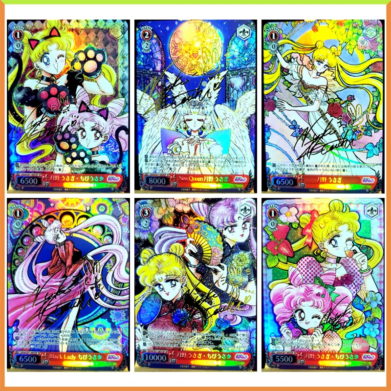 

Anime Goddess Story DIY ACG Aino Minako Tsukino Usagi Toys for boys Tabletop Battle Game Collectible Cards Birthday Present