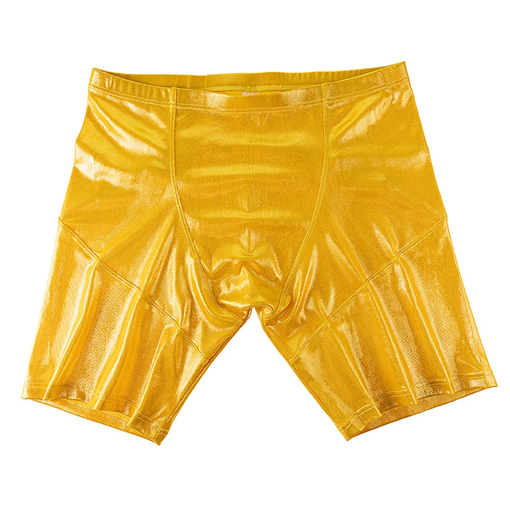 Comfortable Men Underwear Slimming Fit Boxer Briefs Shorts Gym Sports Short Pants Fitness Long Leg Panties
