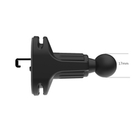 Car Air Vent Clip 17mm Ball Head Phone Holder Base Magnetic Suction Gravity Stands Accessories Car Cellphone Charger Bracket