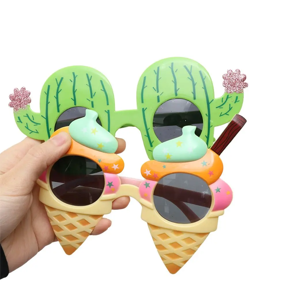 Ice Cream Funny Holiday Celebration Decorate Birthday Glasses Sunglasses Selfie Props Party