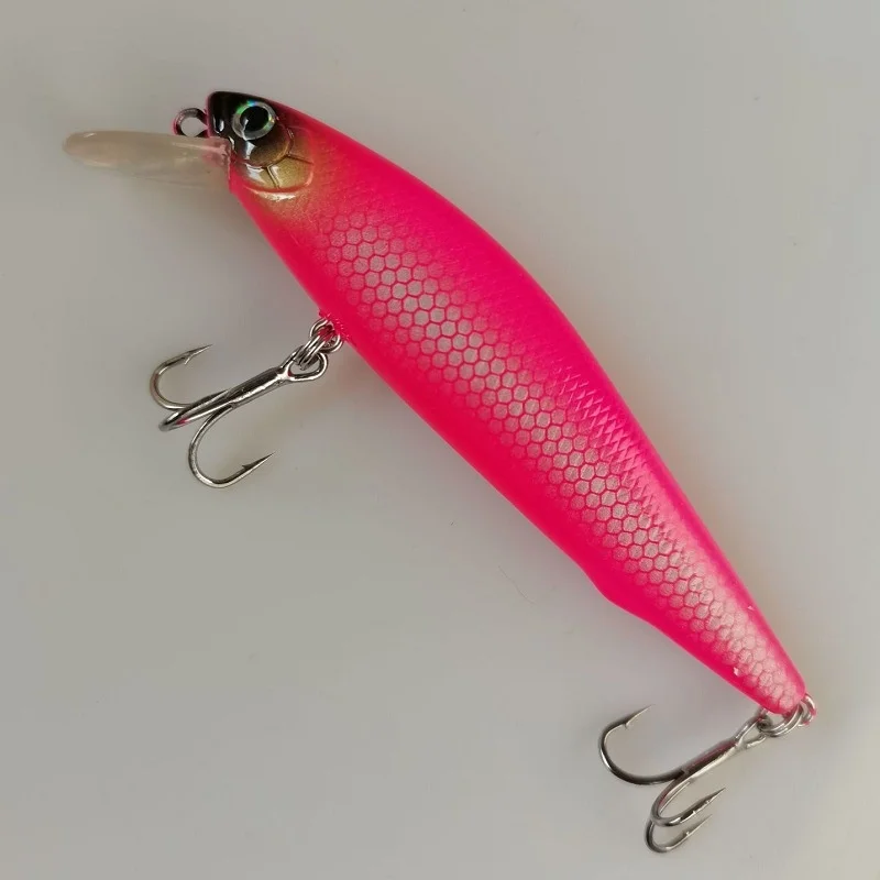 Ufishing 7g/10g/14g Shore Cast Hard Fishing Bait Slow Sinking Minnow Lure 1Pcs Pike Bass Baits