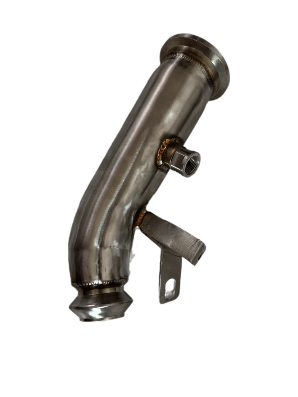 Piezas de escape automotrices de acero inoxidable compatibles con Mercedes Benz SMART 453 2015-2019 tubo de bajada intercepido sistema exacto de escape