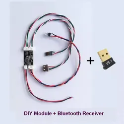 2.4G And Bluetooth 5.3 Wireless Converter USB Wired Keyboard To Bluetooth Wireless Adaptor Adapter DIY