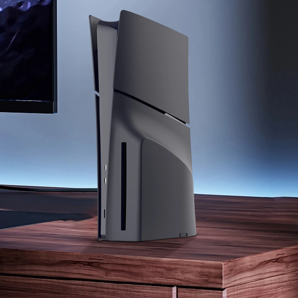 ABS غطاء واقٍ مزخرف لهاتف آيفون بديل غطاء حماية مضاد للخدش للوحة الوجه غطاء وحدة التحكم مقاوم للغبار والصدمات لوحدة التحكم PS5 Slim Disc Edition