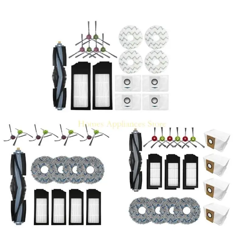 Sistema filtro HEPA D0AB Sistema principal borde borde borde mapache bolsas polvo anti-alérgeno adecuado para