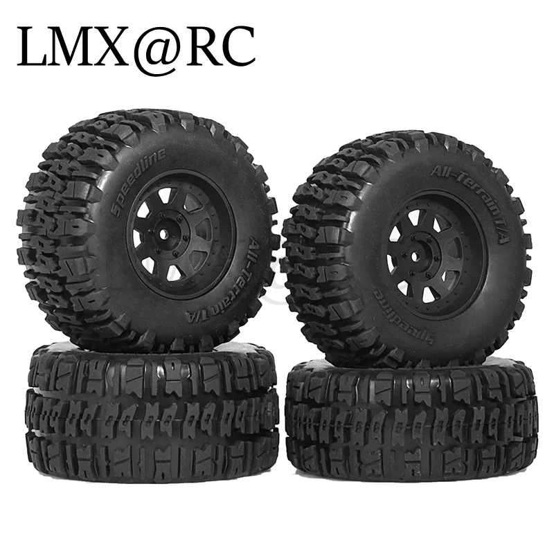 RC 4pcs 55/115 48/112 Tire Tyre 12mm Wheel Hex for FS DHK Remo HQ727 1/10 RC Car Upgrade Parts Accessories