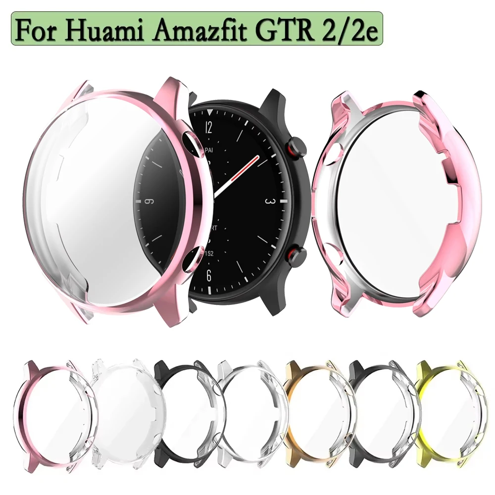 For Amazfit GTR 2/2E Smart Watch Case Full Cover Screen Protector Case Anti-scratch Shell Accessories For Huami Amazfit GTR2 2e