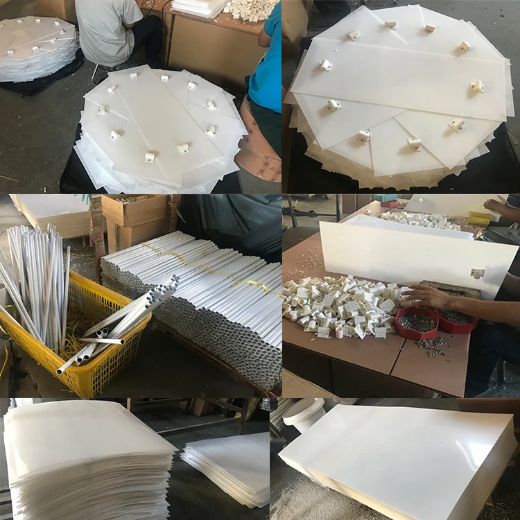 Outdoor Plastic Tasting Table Lightweight Advertising Promotion Stand