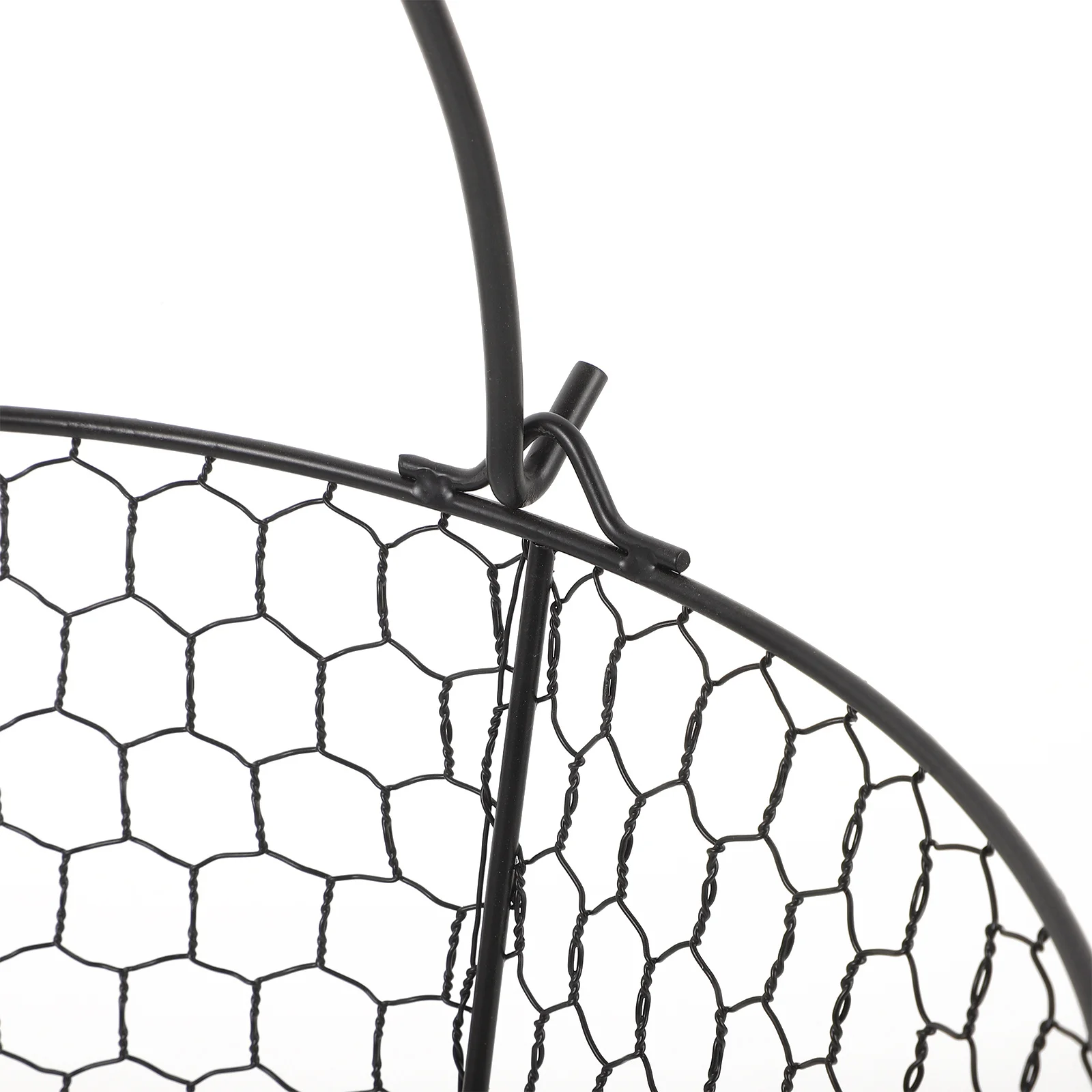 

Golf Ball Basket Metal Portable Ball Storage Container Outdoor Golfing Practice Training Tool For Driving Range Club Use