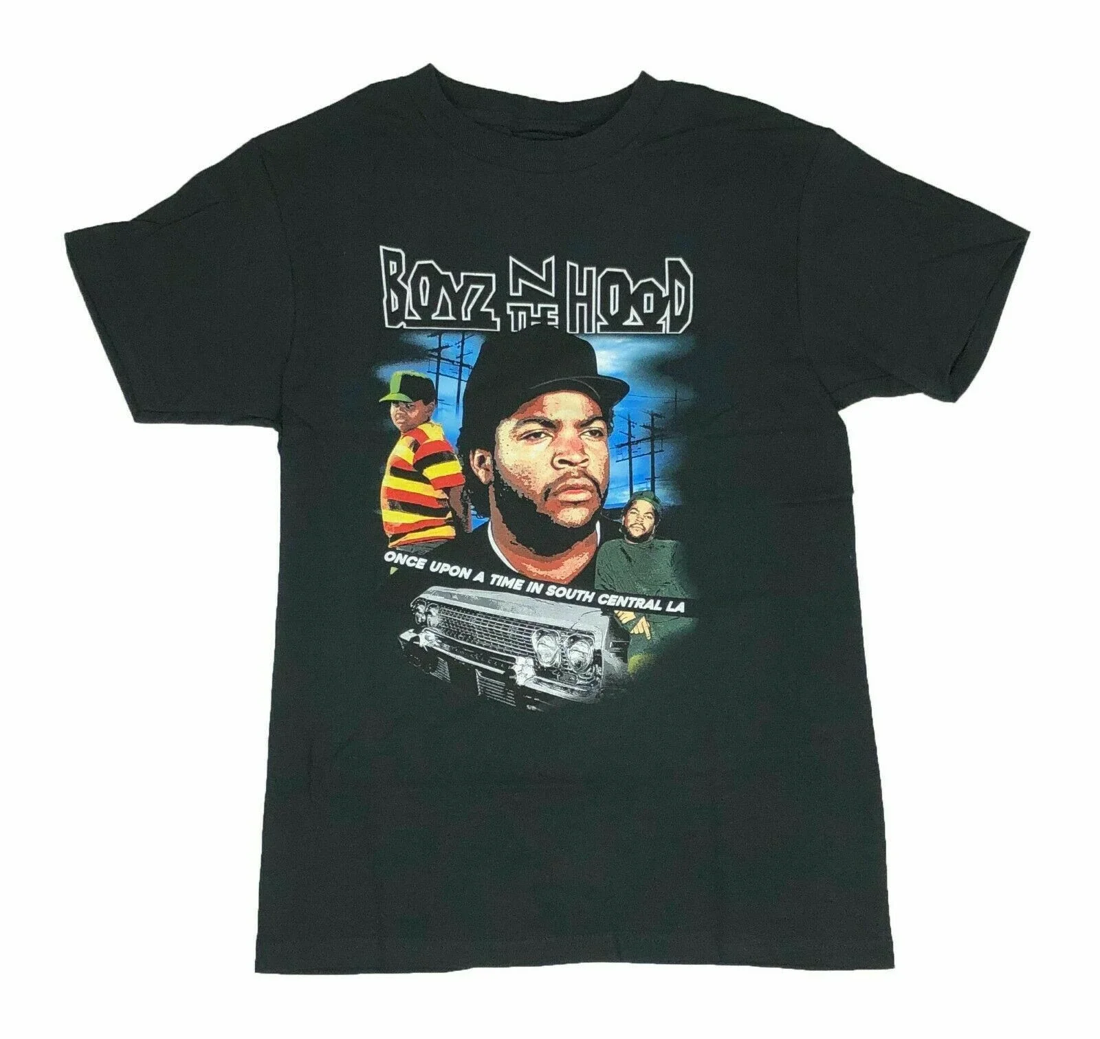 

Boyz N The Hood Ice Cube тесто Boy южноцентральный фильм футболка мужская футболка