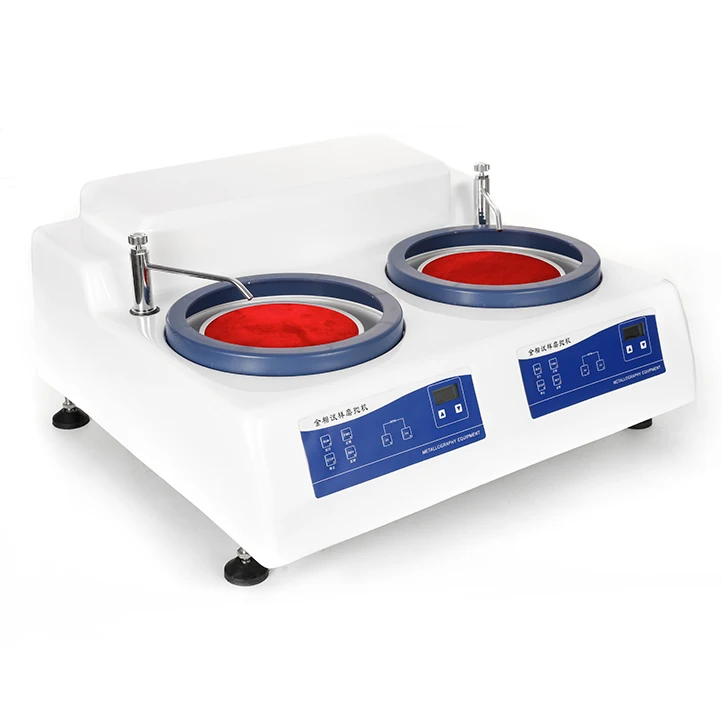 Double Disc Metallographic Sample Jewelry Polishing Machine Ceramic Grinding and Polishing Machine