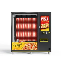 24/7 distributore automatico di Pizza Self-Service riscaldamento automatico distributore automatico di Pizza veloce