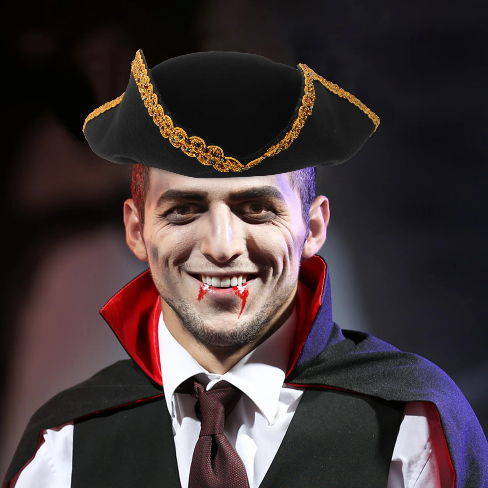 

Pirate Hat Carnival Accessory Creative Design Halloween Cosplay Party Pirate Costume Cap Carnival Hats Cosplay Party Hat