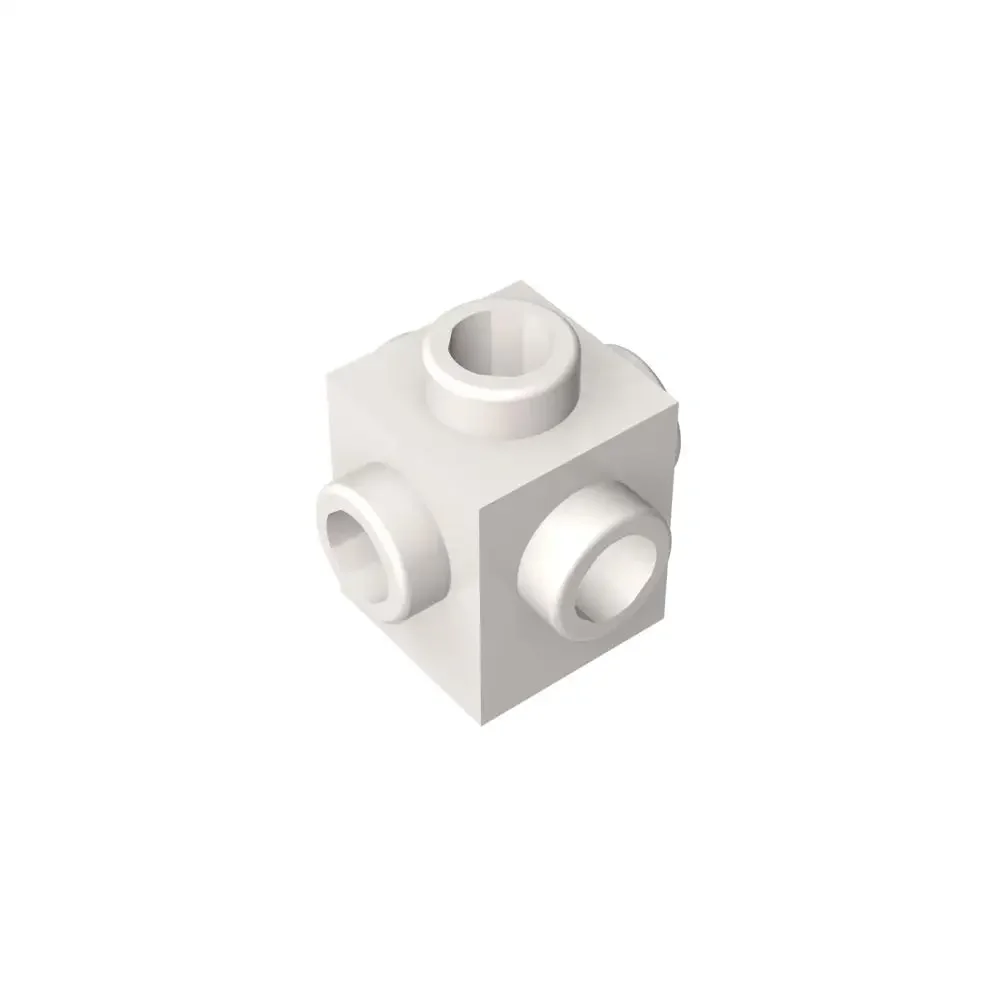 

Gobricks 1 Pcs MOC Brick Special 1 x 1 Studs on 4 Sides Compatible With 4733 Model Building Blocks Parts Kids Puzzle Toys Gifts